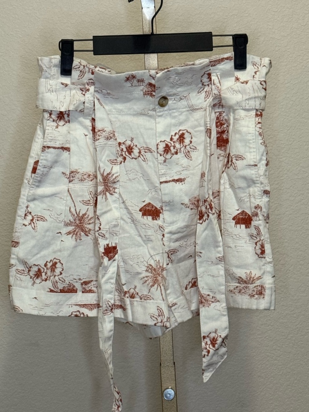Madewell Paperbag Shorts and Shirt Set